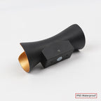 גוף תאורה קיר חיצוני Arcora Curve עם LED IP65 מחובר לחשמל