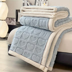 SnugLoom Cozy Fleece Blanket For Warmth And Home Comfort