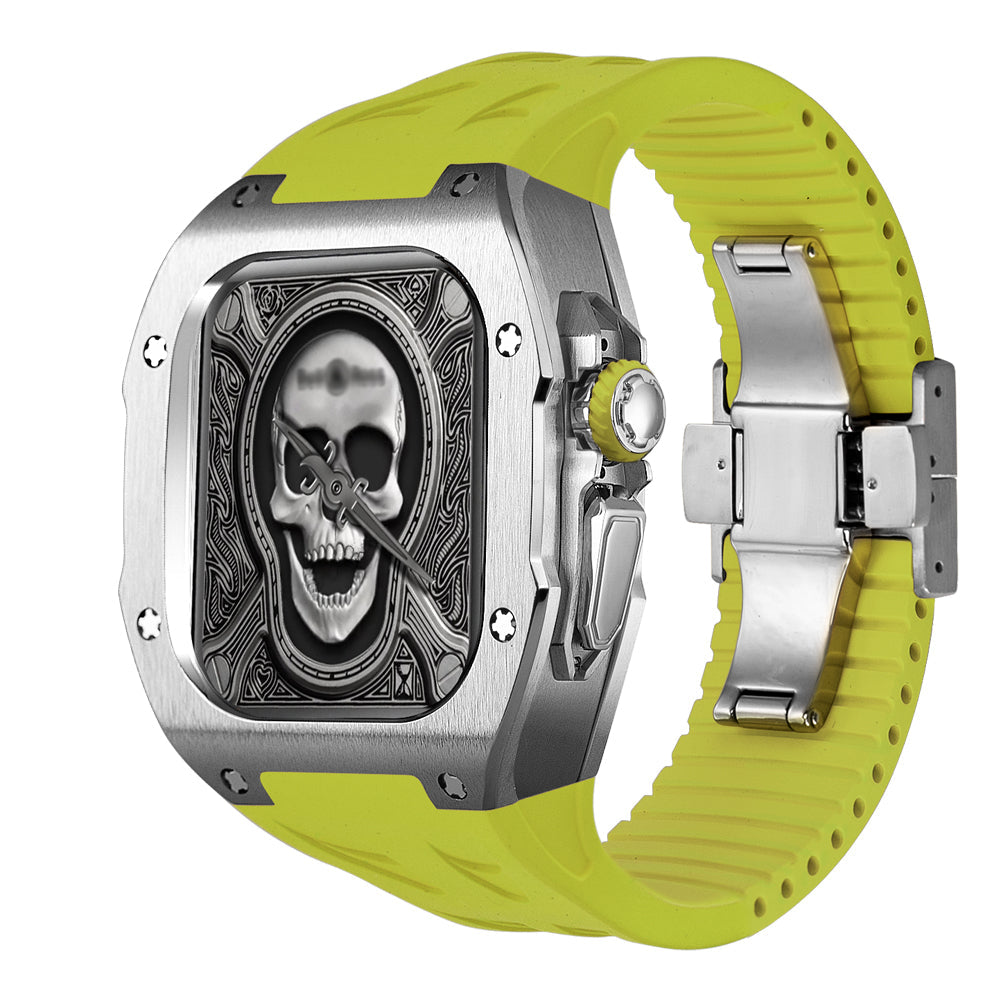 AstraGuard Titanium Case With Fluor Rubber Strap For Apple Watch Ultra