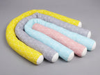 Washable Geometric Cotton Baby Crib Bolster