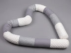 Premium Cotton and Velvet Baby Bed Bumper