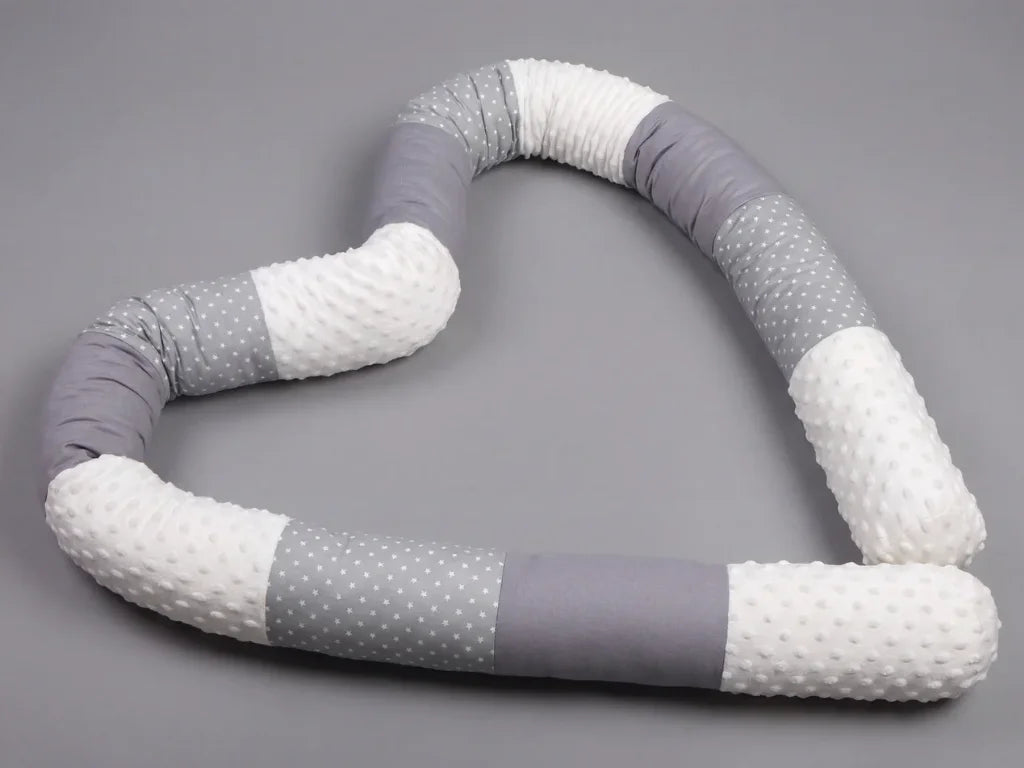 Premium Cotton and Velvet Baby Bed Bumper
