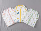 Ultra-Soft Cotton Baby Sleeping Bag with 2-Way Zip