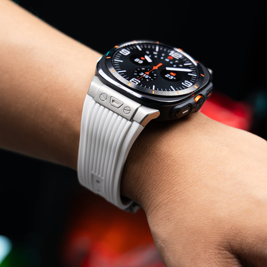 Bracelet en Silicone Épuré Mavero Pour Samsung Watch Ultra