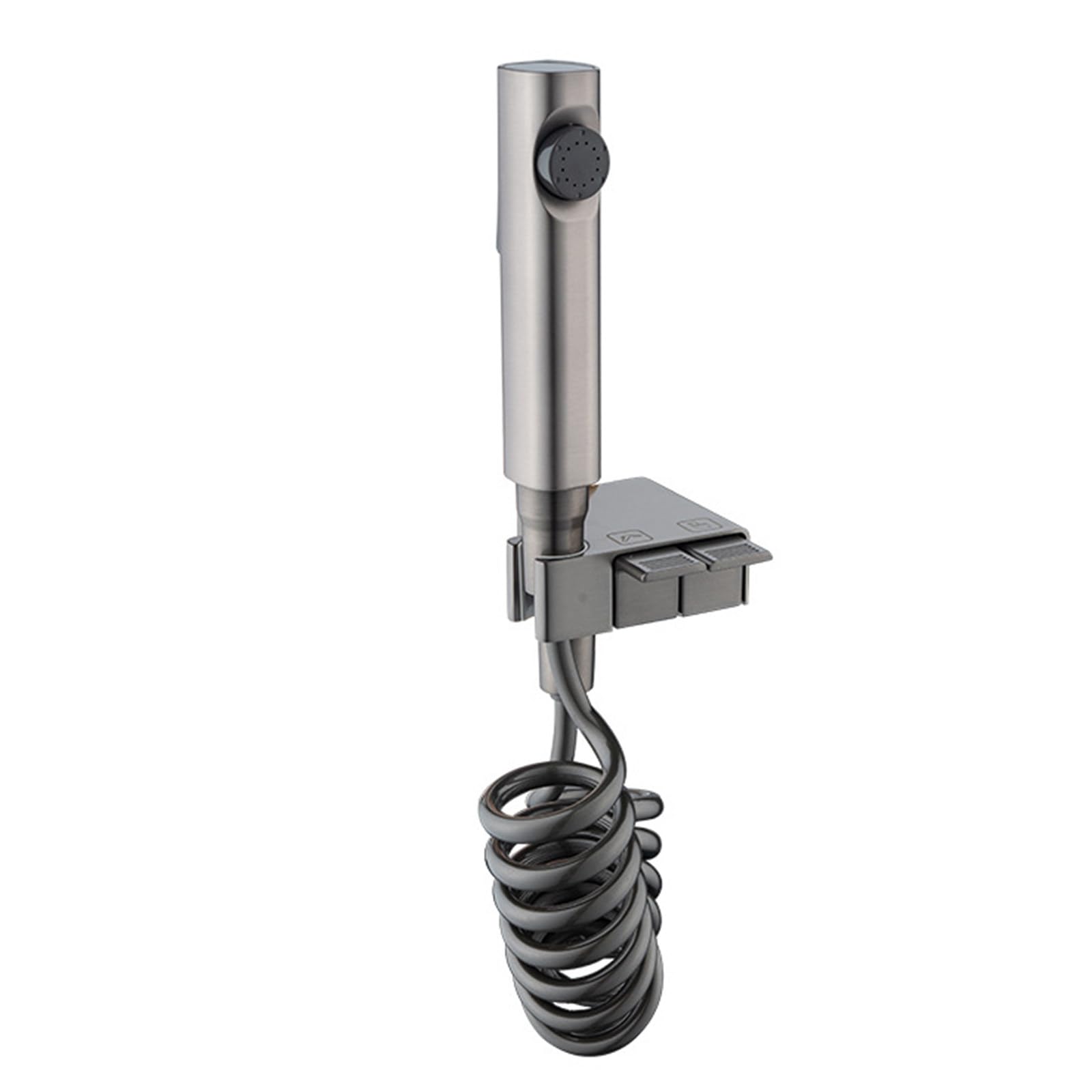 AquaKey Pulverizador de Bidé Manual Ajustável com Controlo Estilo Piano para Sanita