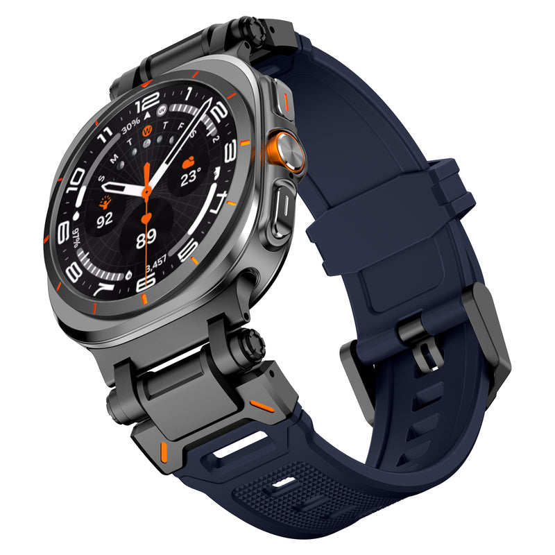 Voyager Silicone Strap For Samsung Watch Ultra Durable Everyday Band