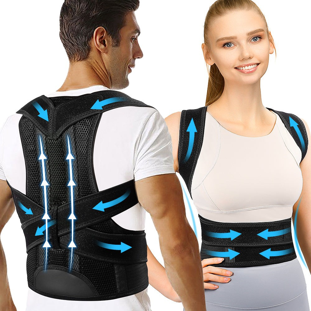 AlignEase Unisex Lumbar Support Brace For Daily Comfort And Alignment