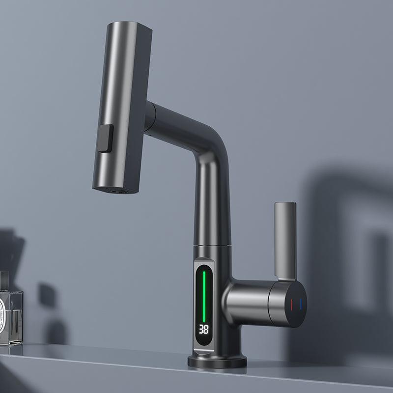 Vellaro Brass Faucet For Hot Or Cold Water, Single-Hole Design