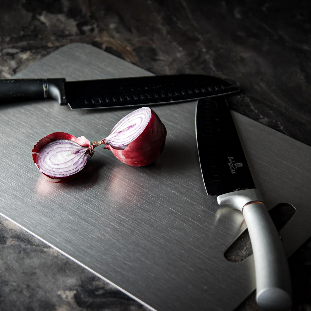 Alera Titanium Cutting Board With Nonporous Surface For Everyday Kitchen Use