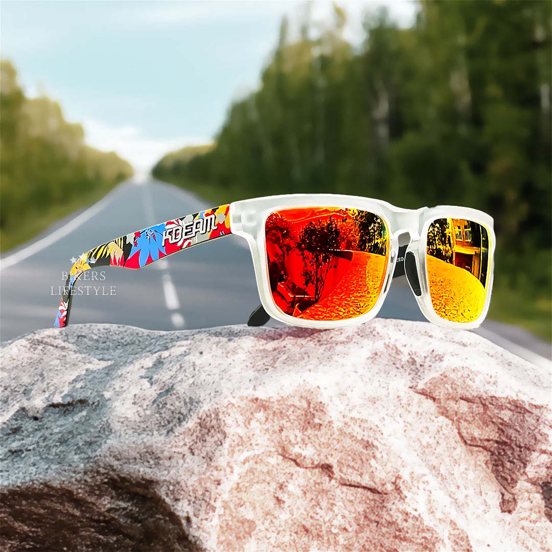 Lunettes de soleil polarisées UrbanGuard avec protection contre la lumière bleue pour cyclistes