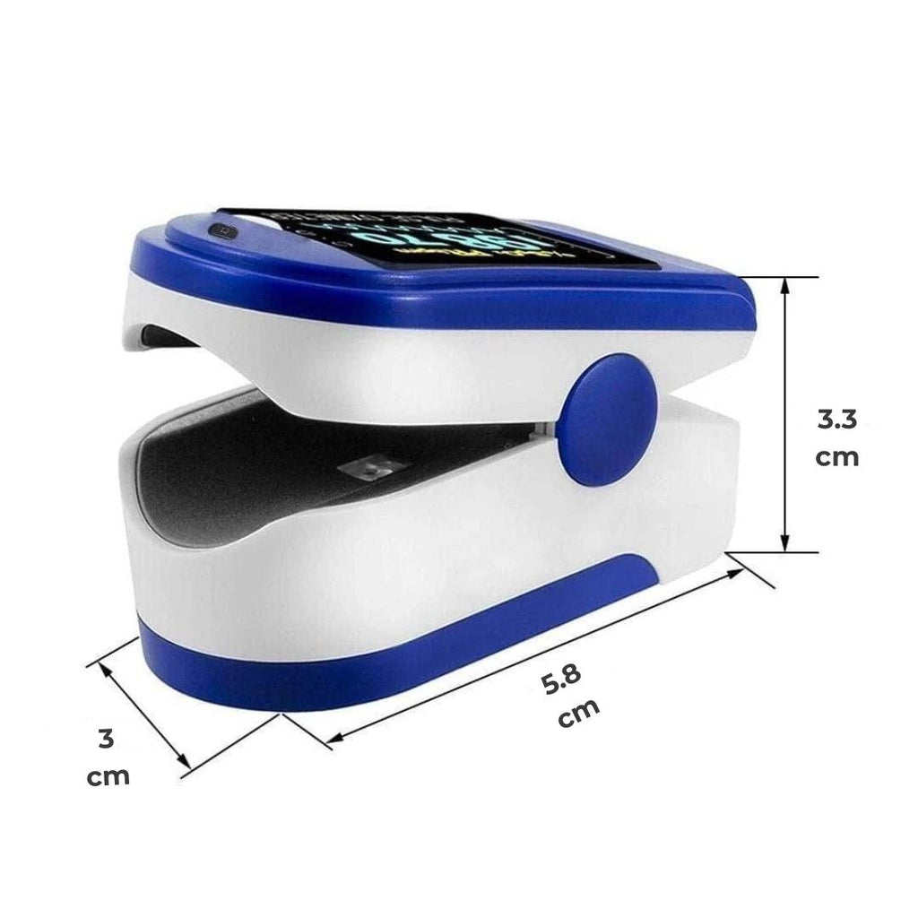 OxiSense Compact Fingertip Health Monitor With OLED Display