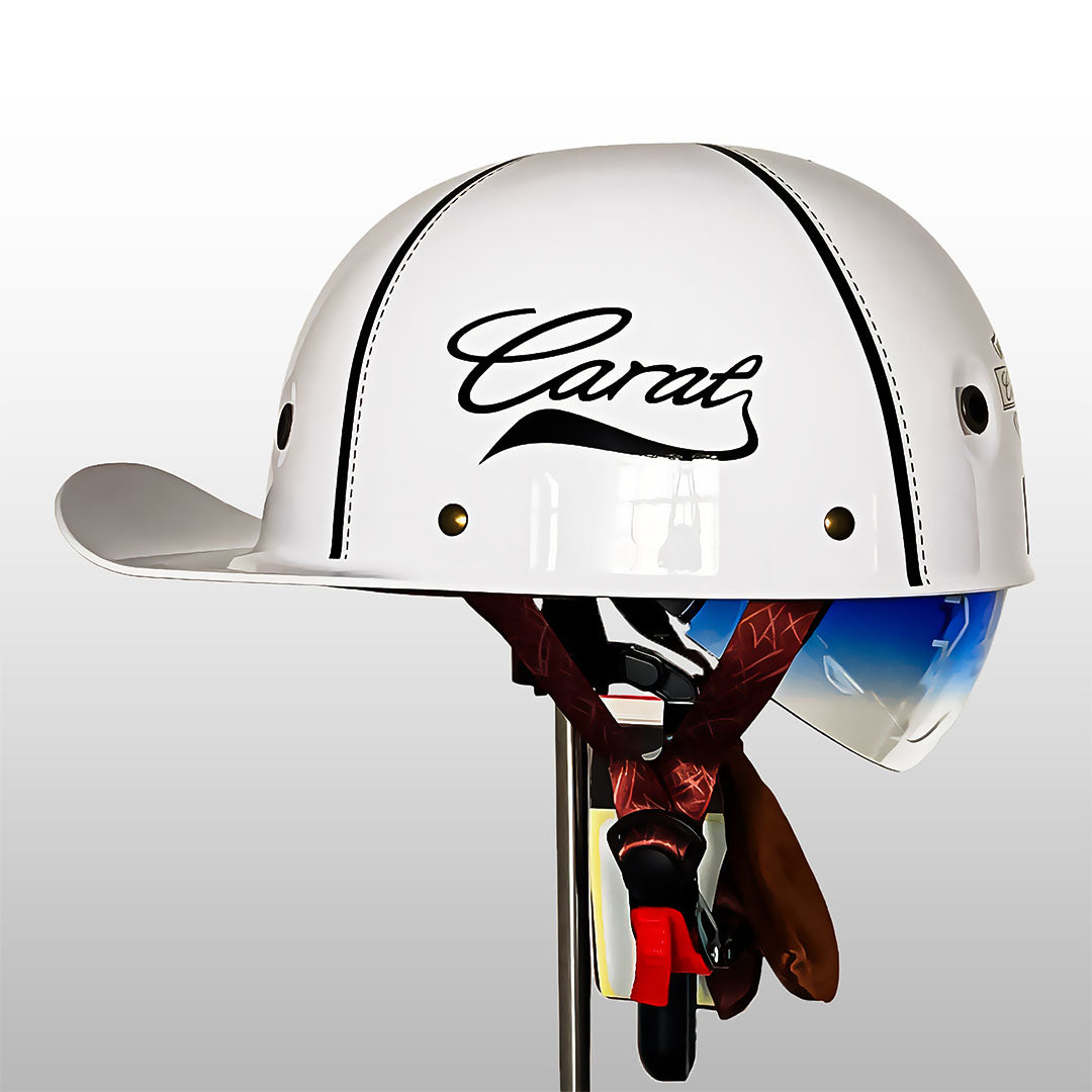 Moto Baseball Cap Style Helmet DOT And ECE Certification
