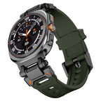 Voyager Silicone Strap For Samsung Watch Ultra Durable Everyday Band