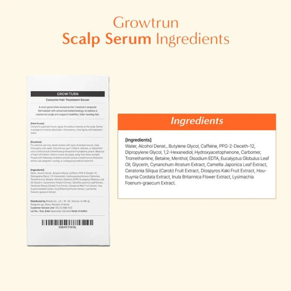 Scalp Growth Serum For Fuller Hair Less Shedding Thinning And Irritation