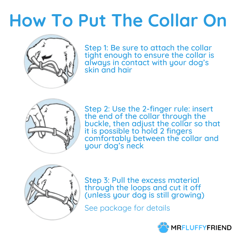 PawSafeGuard Dog Flea And Tick Prevention Collar For Outdoor Adventures