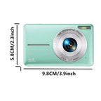 Fotocamera compatta Pro per vlogging 44MP 1080P con zoom 16x ricaricabile