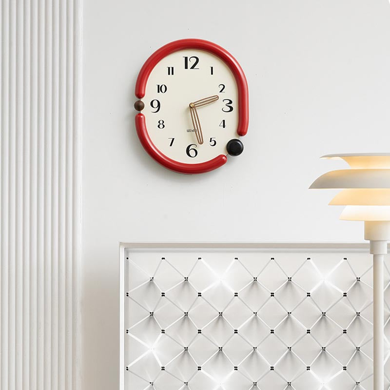 NovaTwist Modern Wall Clock For Contemporary Interiors