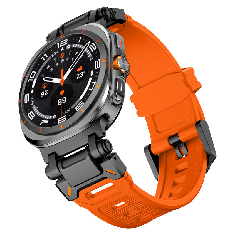 Voyager Silicone Strap For Samsung Watch Ultra Durable Everyday Band
