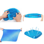 Coussin de siège en gel ErgoRelief pour le bas du dos et le coccyx