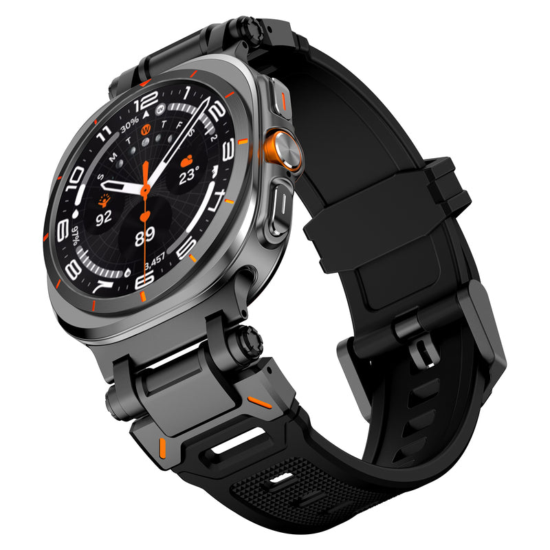 Voyager Silicone Strap For Samsung Watch Ultra Durable Everyday Band