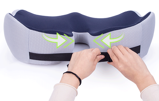 Cuscino in Memory Foam con Comfort per Ossa Ischiatiche per Supporto Lombare