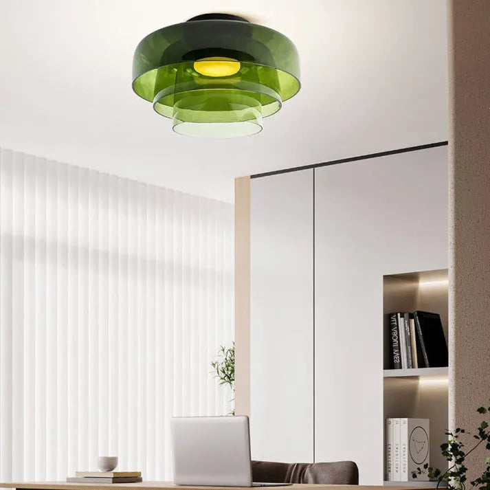 Lumenweave El Yapımı Abajurlu Nordic Tavan Lambası