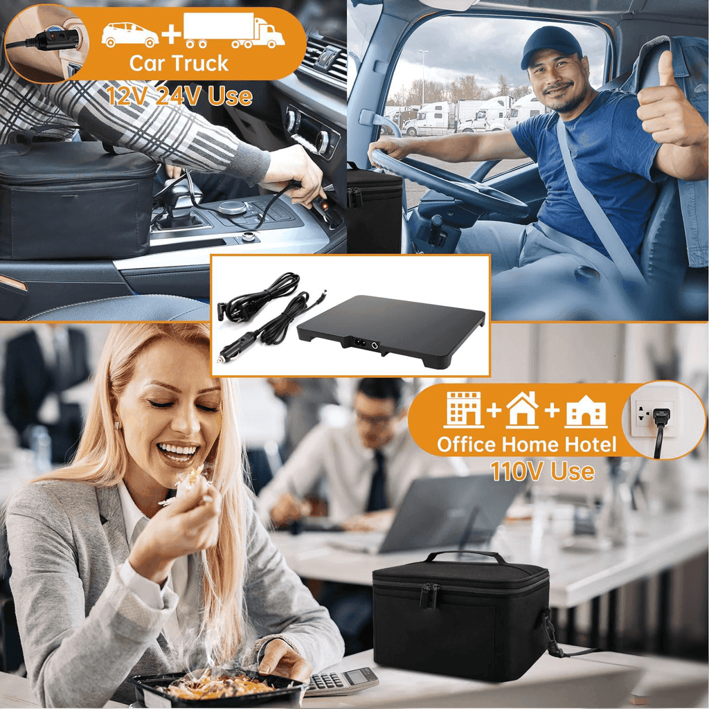 Scalda Pranzo Portatile Mantiene i Pasti Caldi in Movimento