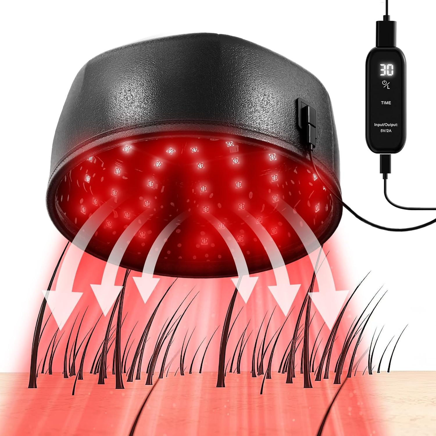 Wearable Laser Cap for Thinning Hair and Everyday Scalp Wellness