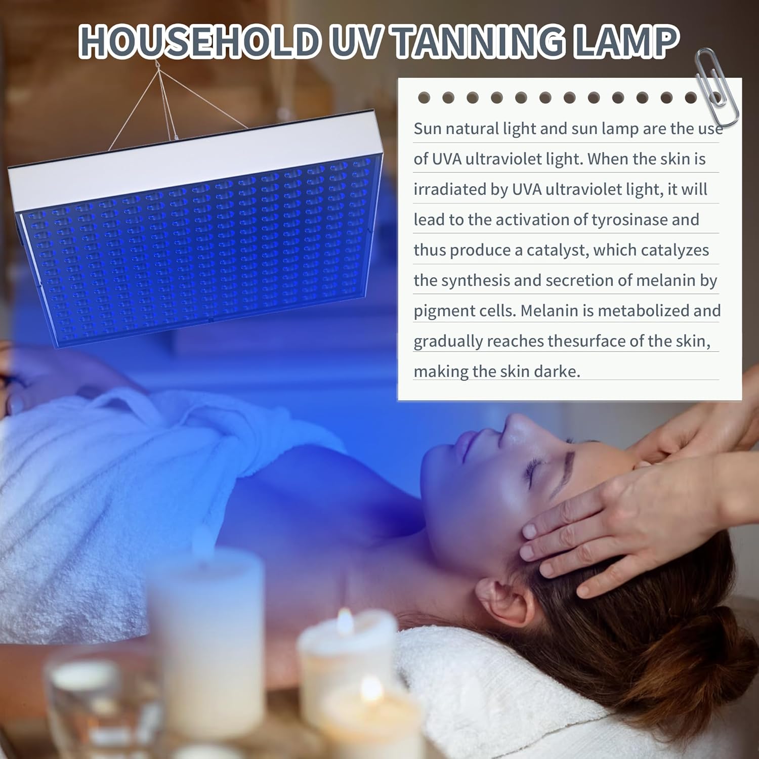 Lampu Penyamak UV di Rumah untuk Penjagaan Kulit Seluruh Badan dan Sasaran Seperti Matahari