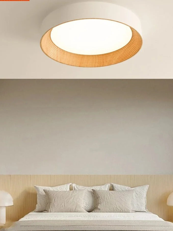 Aurea Lux Modern Ceiling Light With Acrylic Shade For Bright Interiors