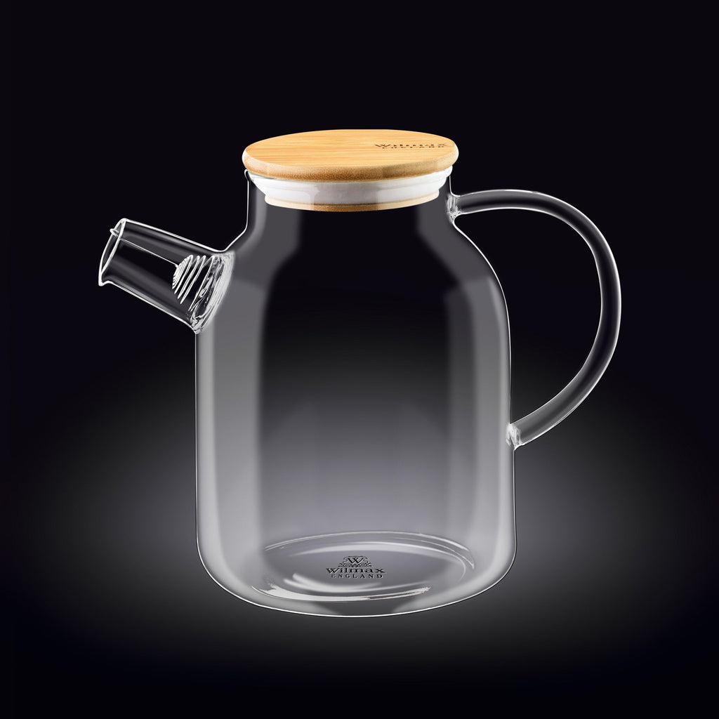 Wilmax Thermo Glass Teapot 54 Oz, Stovetop Safe for Tea Lovers
