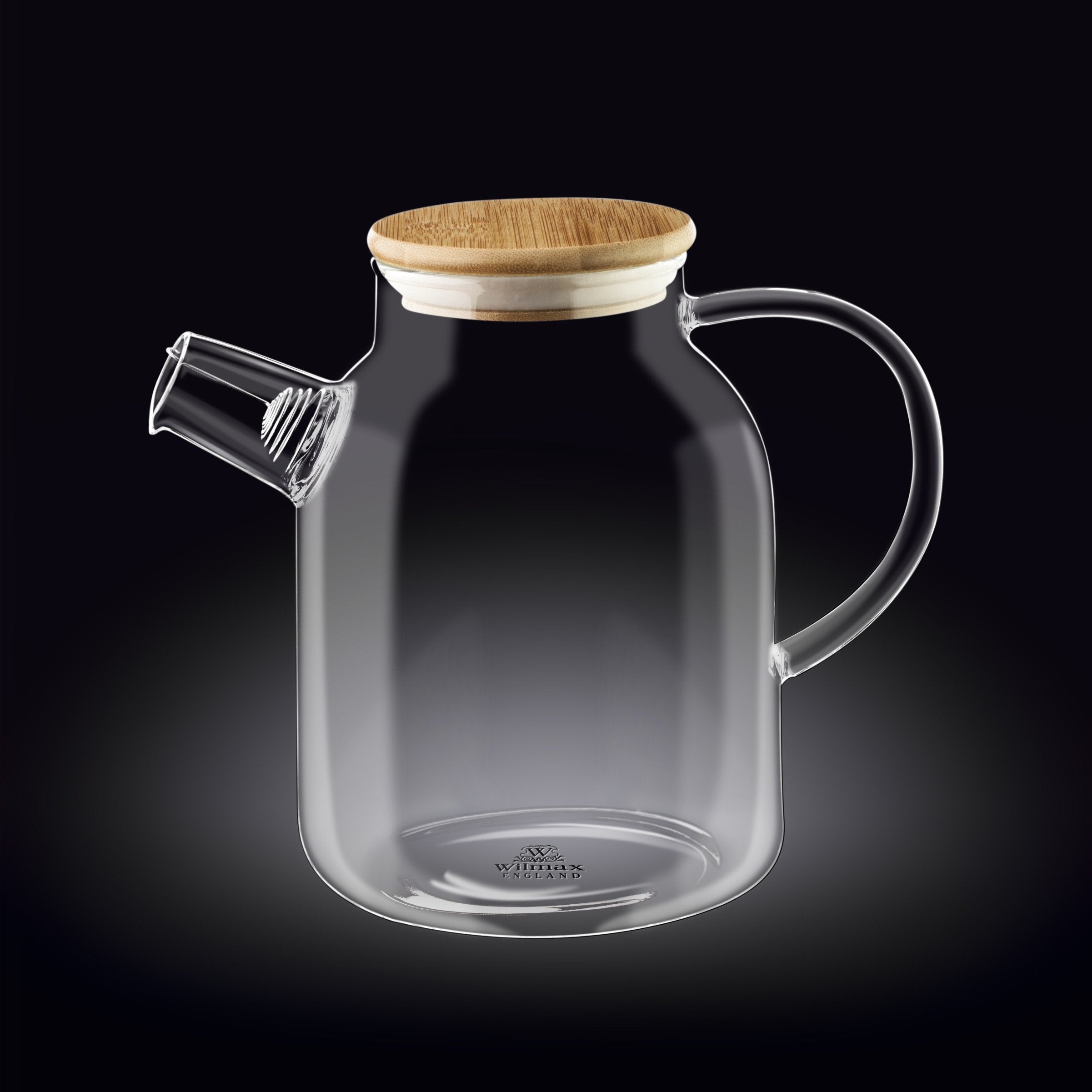 Wilmax Thermo Glass Teapot 54 Oz, Stovetop Safe for Tea Lovers