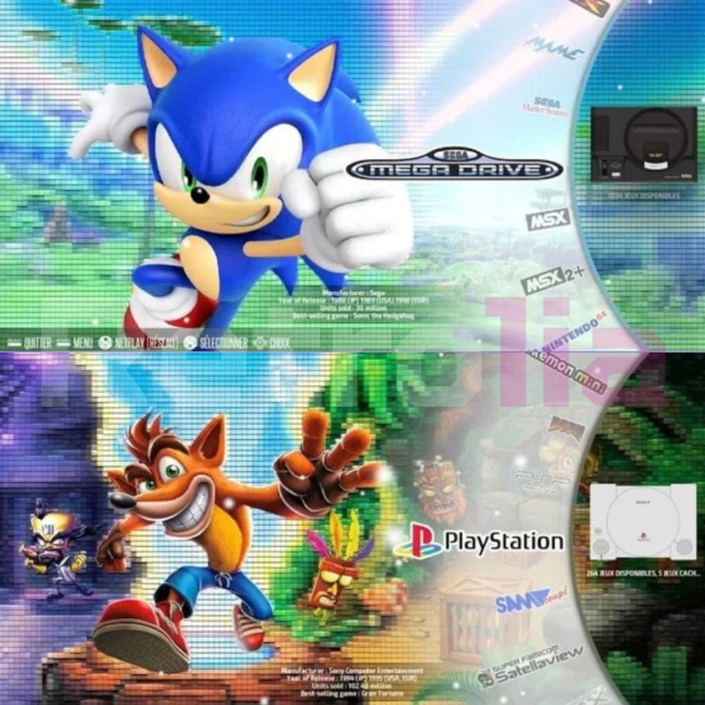 Vanta 64GB Retro Console With Dual Controllers And 20,000 Games