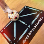Kit de tapis de bord de touche pour vidéos d'entraînement de football à domicile