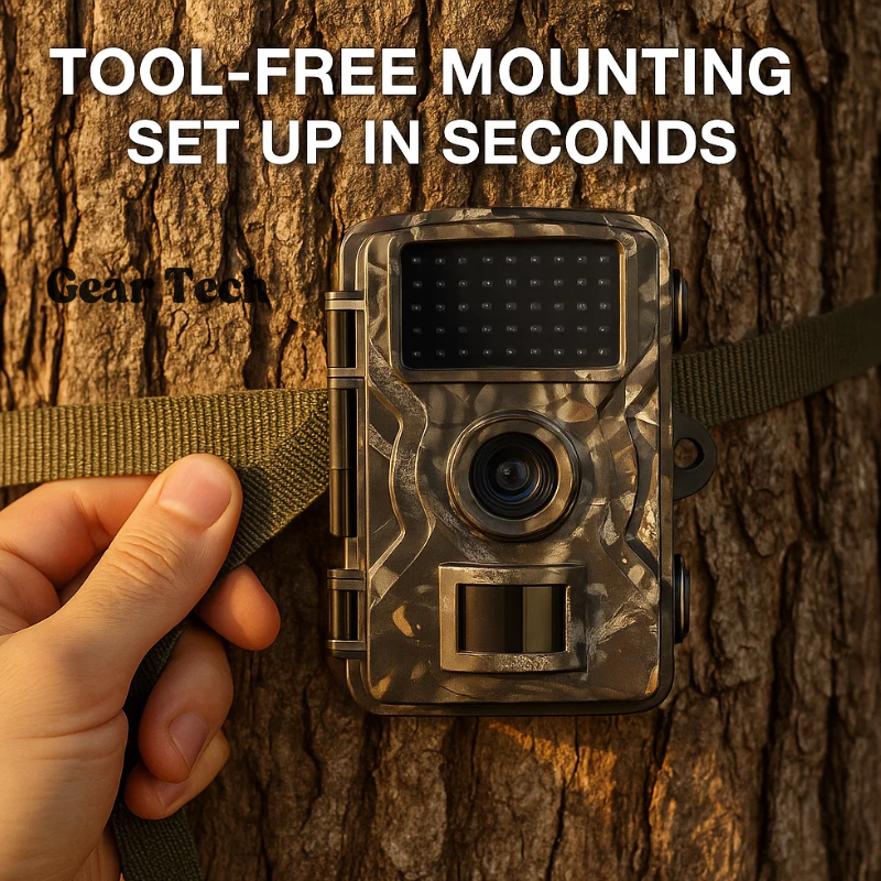 SylvaCam Scout Night Vision Trail Camera For Wildlife Outdoors