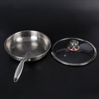 NovaTi No-Coating Frying Pan With Titanium Interior Nonstick