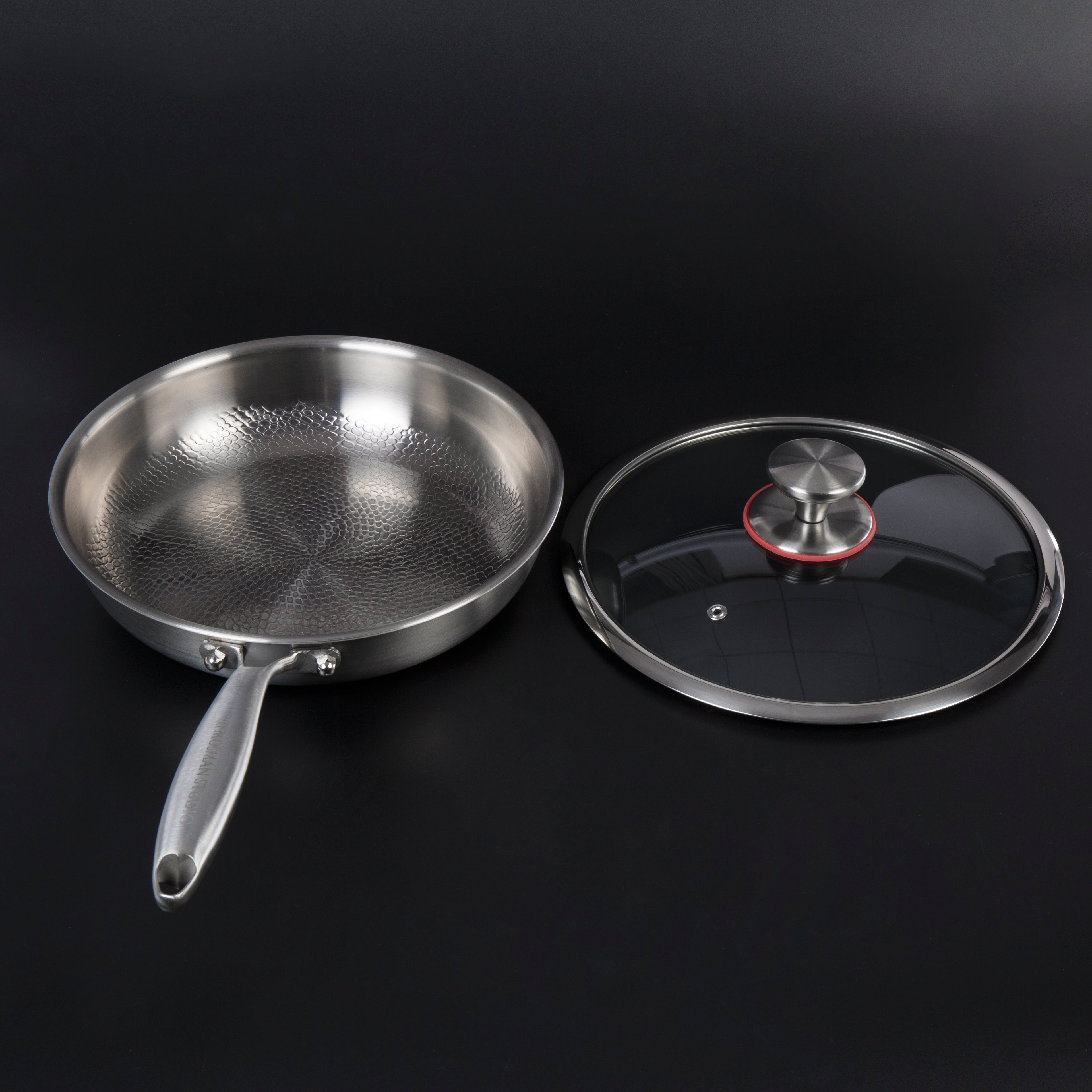 NovaTi No-Coating Frying Pan With Titanium Interior Nonstick