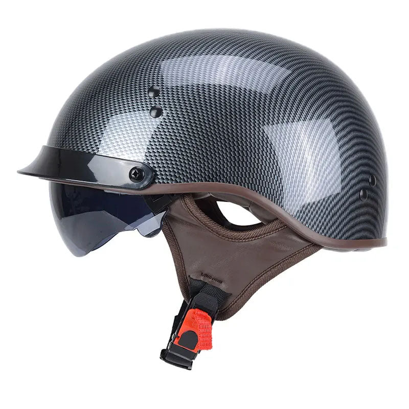 AeroShield Street Riding Helmet With Sunglasses Style UV Visor DOT Approved