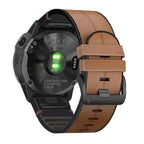 Averin läderarmband och silikon för Garmin Fenix 8 7X 7 5X 5 6