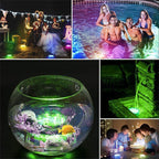 Remote-Controlled LED Light For Pools With Waterproof Magnetic Suction For Outdoor Use