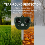 SolPro Weatherproof Solar Ultrasonic Bird And Pest Repeller