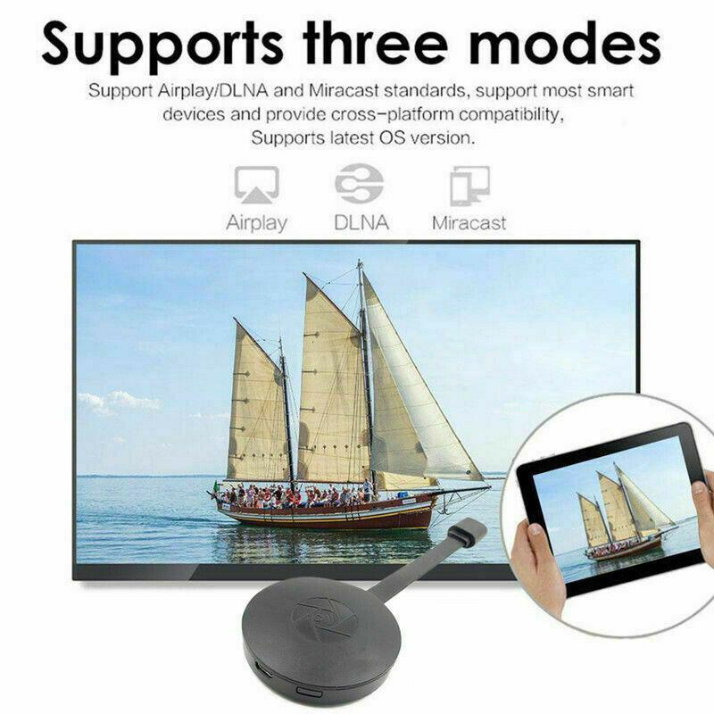 Receptor HDMI Sem Fios Portátil para Espelhamento de Ecrã 1080p