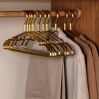 Delicate Fabric Nonslip Hangers Made From Premium Aluminum Alloy