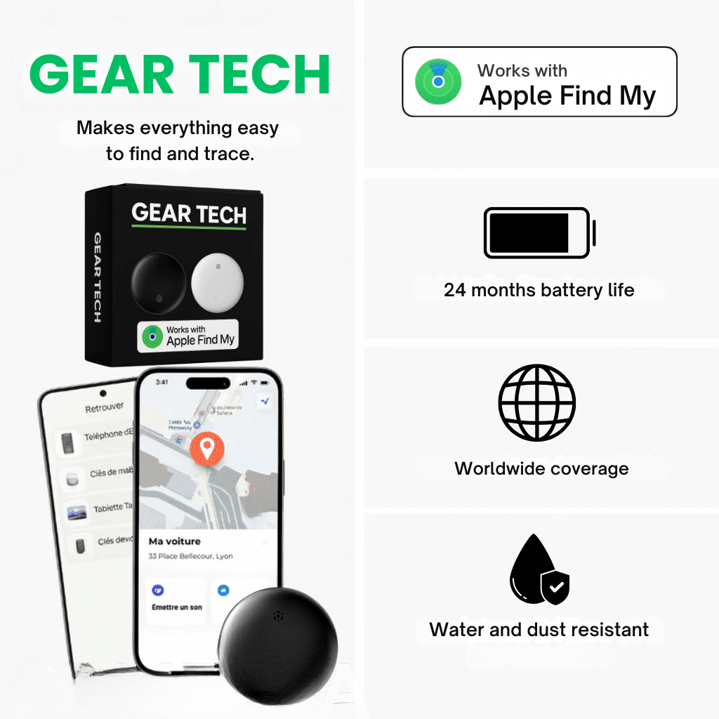 NexaKids Waterproof GPS Tracker With Real-Time Tracking No Subscription