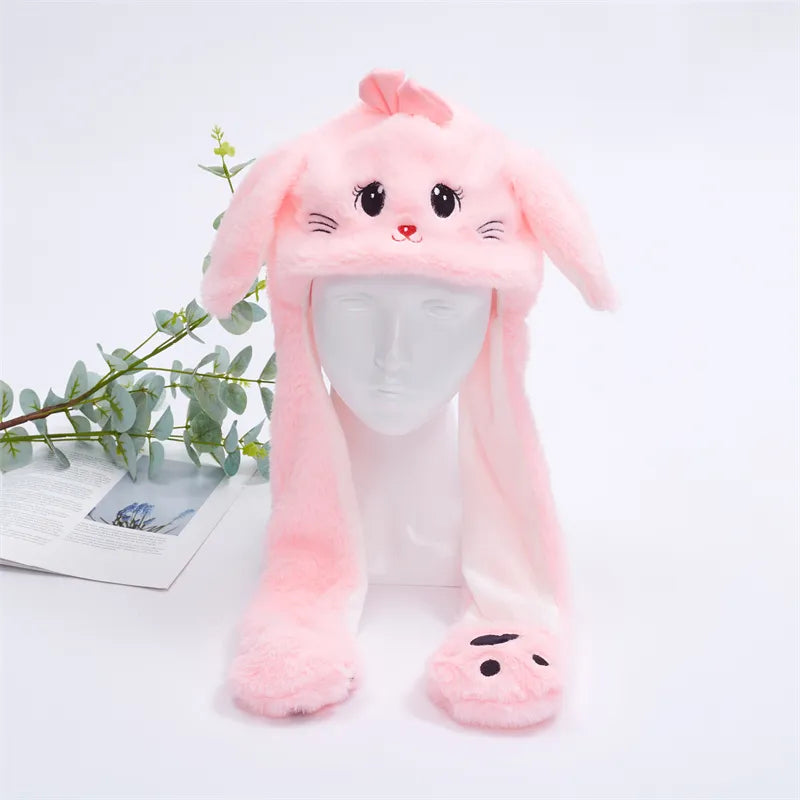 Funny hat with wobbly ears