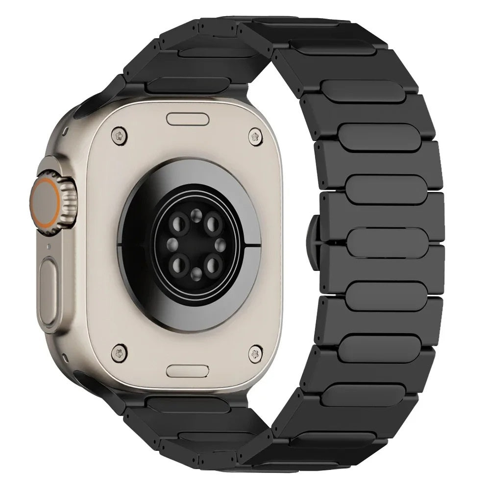 Tali Titanium Aureon Dengan Kunci Kupu-Kupu Untuk Apple Watch Ultra 1/2