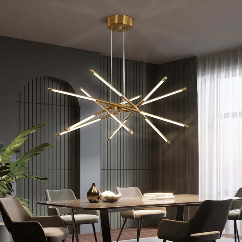 Lampada a sospensione LED NovaLume in stile moderno per camera da letto