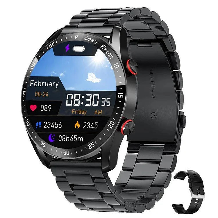 AstraGlide Pro Wellness Smartwatch With Continuous Tracking