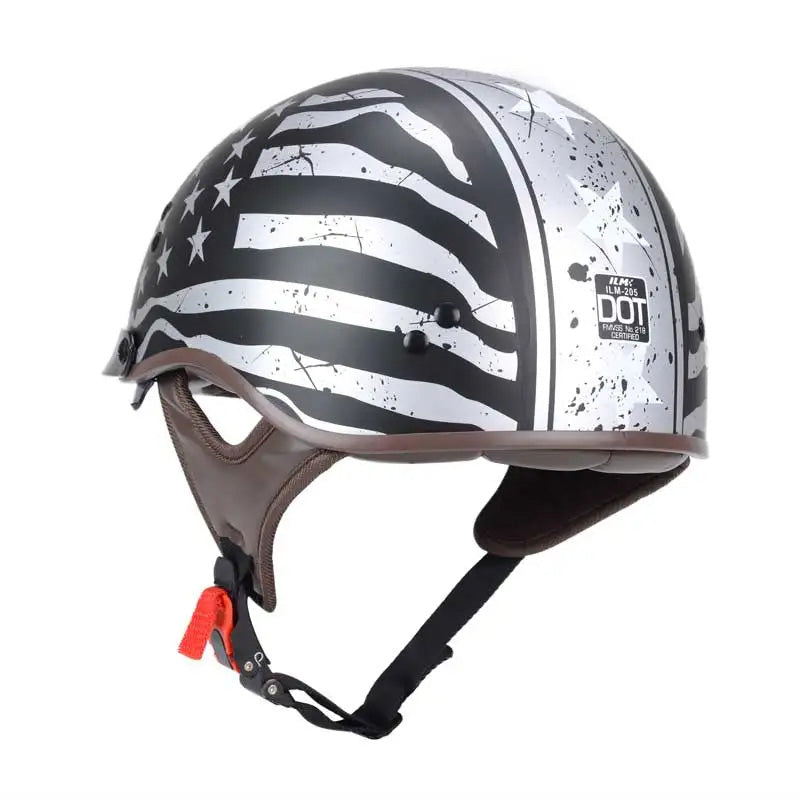 AeroShield Street Riding Helmet With Sunglasses Style UV Visor DOT Approved