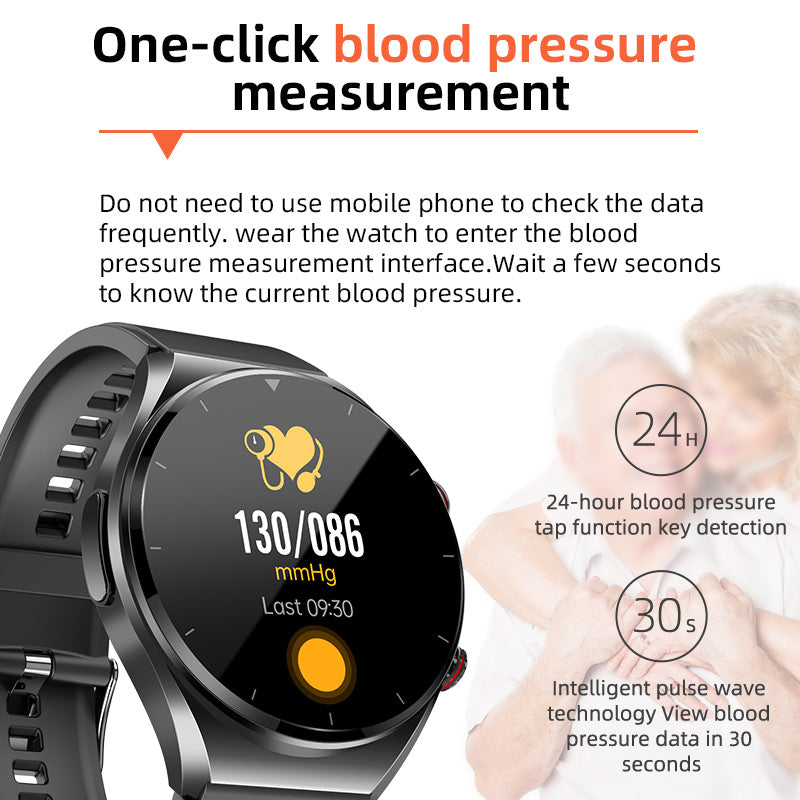 VitaPulse Pro Watch Health Metrics Tracker Smartwatch